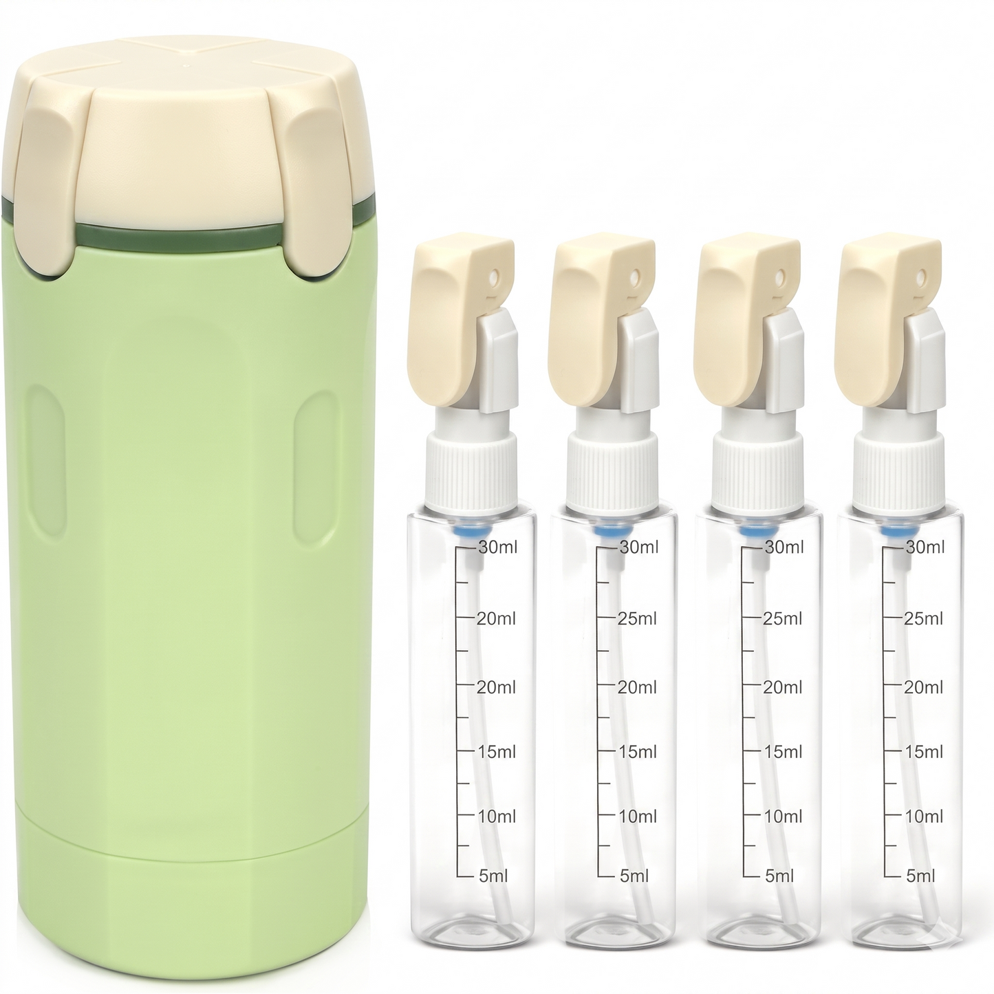 Dispensador Portátil 4 en 1
